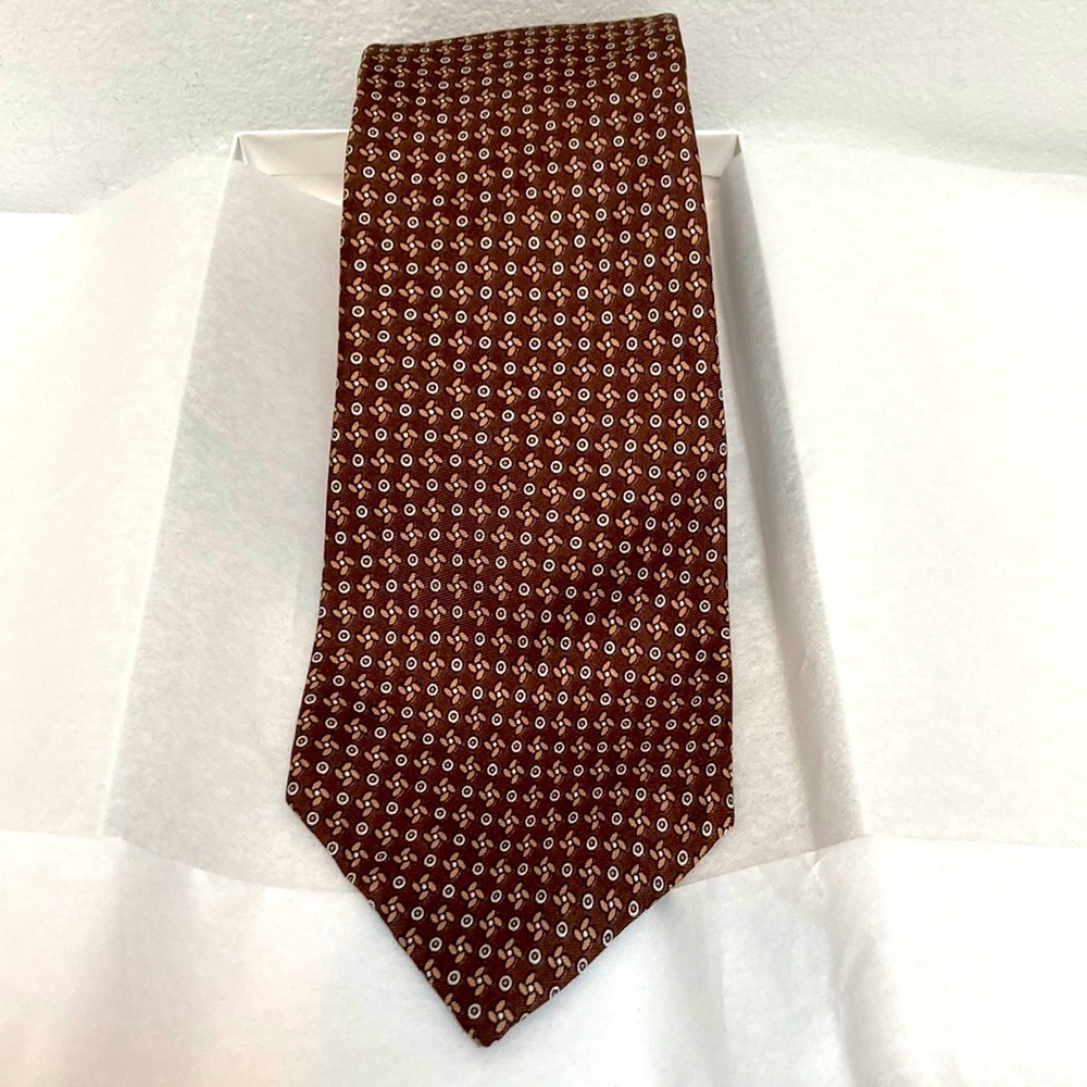 Christian Dior Floral Silk Tie